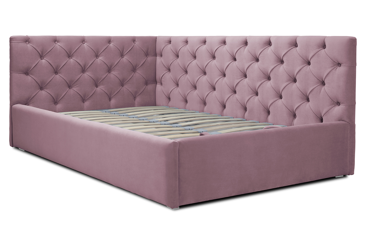 кровать Flepers Lion Оливия без ящиков левая 1 Flepers Lion Оливия без ящиков левая