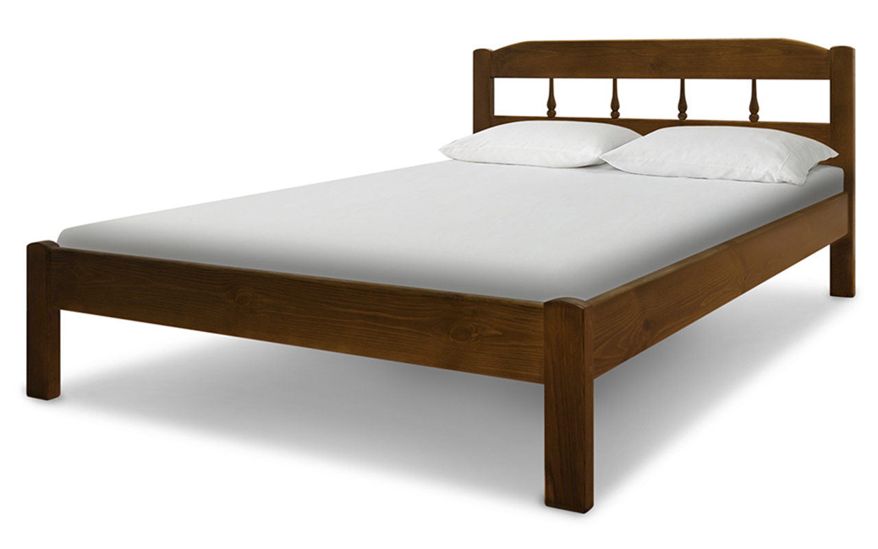 фото: Кровать ВМК-Шале Деревянные Бюджет 2 160x200 см